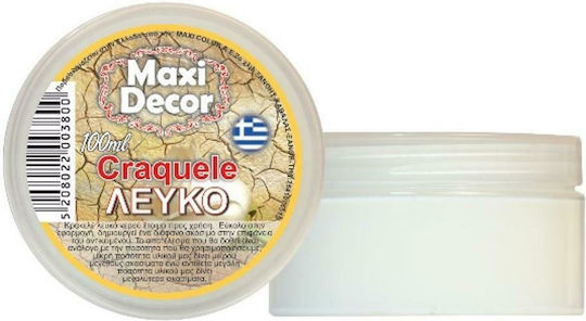 Maxi Decor Craft Crackle White Βήμα 2ο 100ml