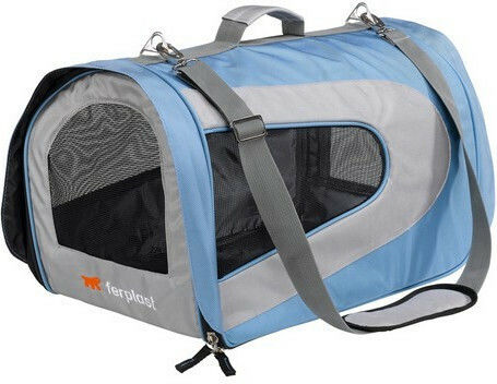 Ferplast Beauty Waterproof Dog/Cat Carrying Turquoise Handbag for 6kg Pets L45xW28xH28cm