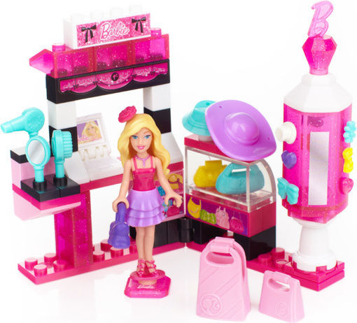 Mega Bloks Cuburi De Construit Barbie Fashion Stand Pentru 4+ Ani 71 Bucăți