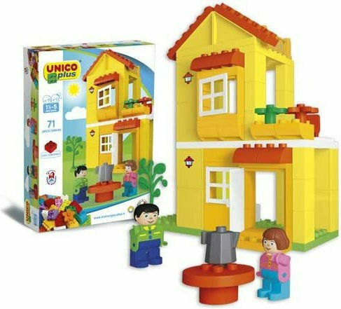 Unico Plus Blocks Country Farm Cottage for 1.5 - 5 Years 71pcs