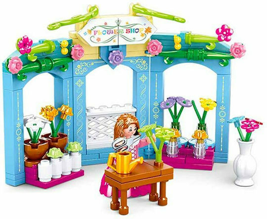 Sluban Τουβλάκια Flower Shop για 6+ Ετών 154τμχ
