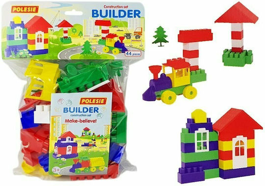 Polesie Bauklötze Builder für 3+ Jahre 44 Stück