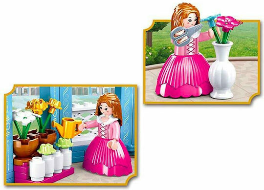 Sluban Τουβλάκια Flower Shop για 6+ Ετών 154τμχ