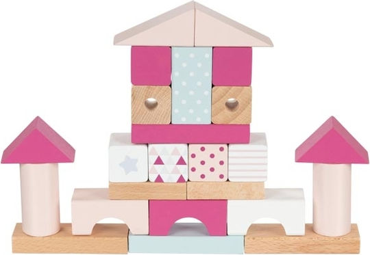 Goki Lifestyle Berry Wooden Building Blocks for 2+ Years 50 Pieces