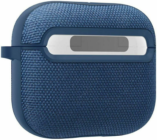 Spigen Urban Fit Silicone Case with Keychain Navy Blue for Apple AirPods 3