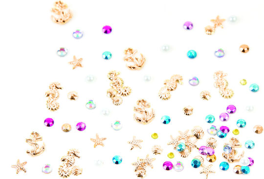 Make It Real Paint & Sparkle Mermaid Nail Art Παιχνίδι Μανικιούρ