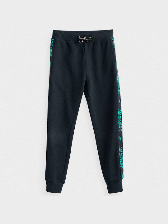 4F Kids Sweatpants Navy Blue 1pcs