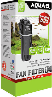 Aquael Fan 1 Plus Intern Aquarium Filter für Aquarien mit einer Kapazität von bis zu 100Es, mit einer Leistung von 320lt/h und einer Leistung von 4.7W