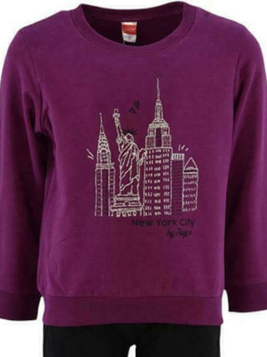 Set Trening pentru Copii Violet 2 Bucăți Girl