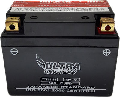 Ultra Μπαταρία Μοτοσυκλέτας YTZ5S με Χωρητικότητα 4Ah