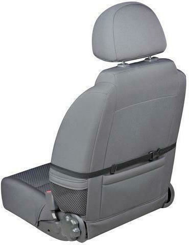 Lampa Ergo Seat Car Pillow Ergo Seat Lumbar Support Back Cushion with Memory Foam in Black Color