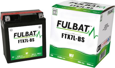 Fulbat Μπαταρία Μοτοσυκλέτας YTX7L-BS με Χωρητικότητα 6Ah