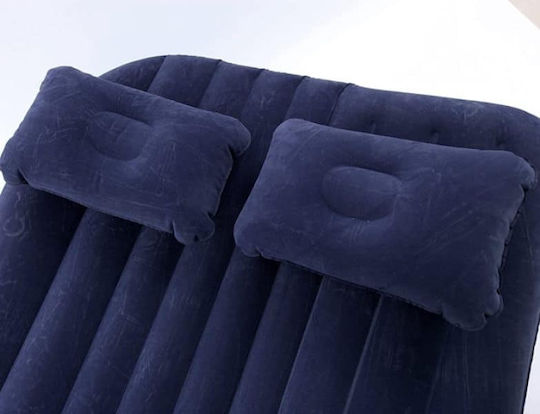 Car Inflatable Mattress Inflatable Car Back Seat Mattress Blue in Blue Color 03015CRM00BL