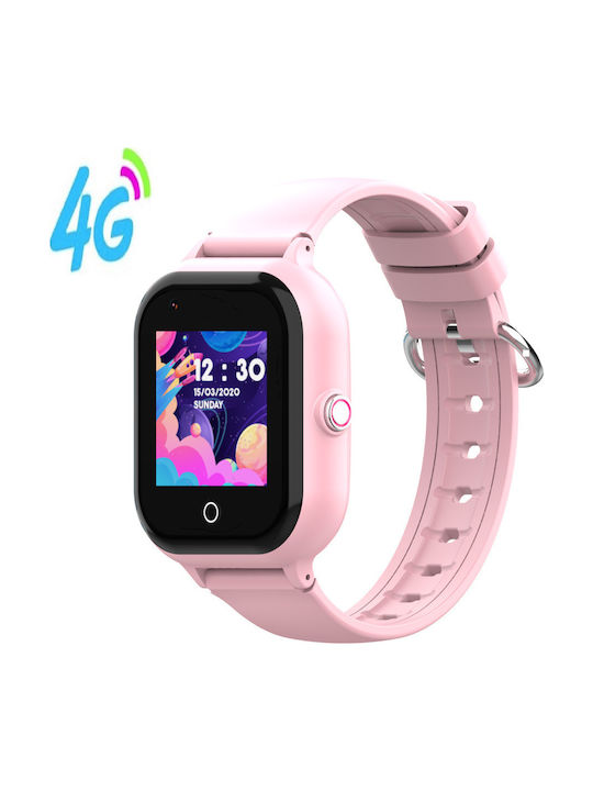 Wonlex Детски Смартчасовник 4G с GPS и Камера Розов