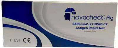 Novacheck Sars CoV-2 Covid-19 Antigen Rapid Test with Nasal Sample 1pc