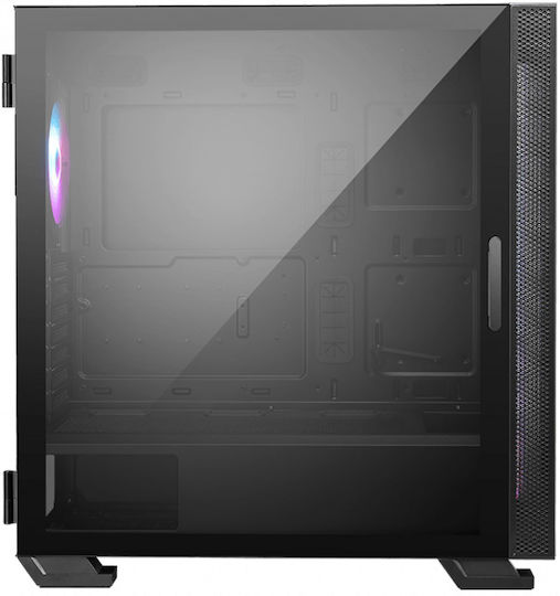 MSI MAG Vampiric 300R Gaming Midi Tower Κουτί Υπολογιστή με Πλαϊνό Παράθυρο και RGB Φωτισμό Μαύρο