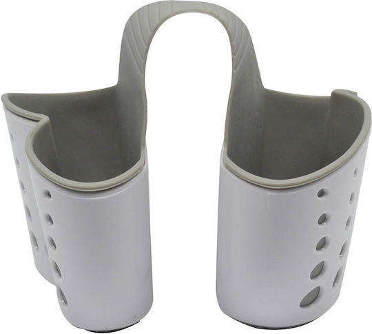 Ankor Sponge Holder Made of Gray Plastic 15x12x15cm