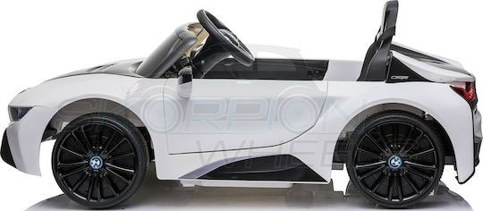 BMW I8 One-Seater with Remote Control Licensed 12 Volt White for 1+ Years