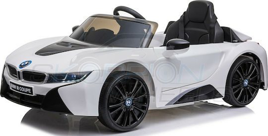 BMW I8 One-Seater with Remote Control Licensed 12 Volt White for 1+ Years