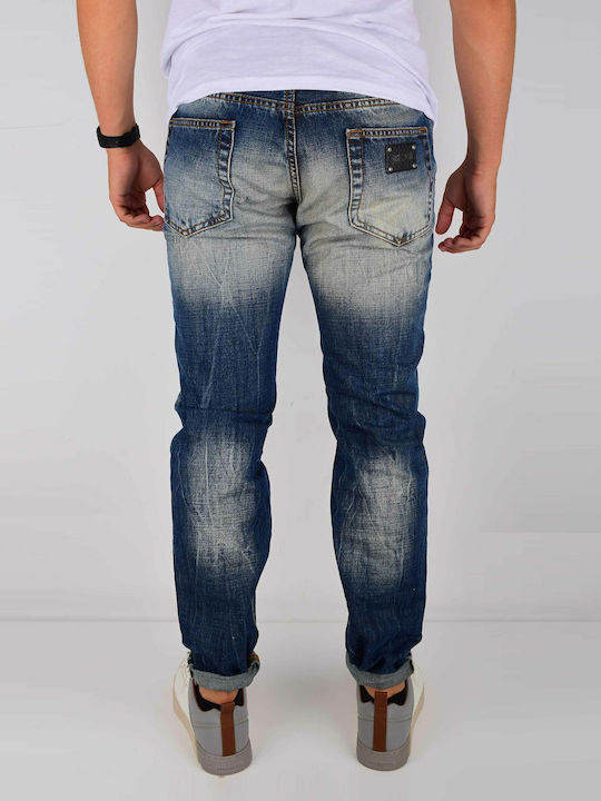 Just Cavalli Herren Jeanshose in Slim Fit Blau