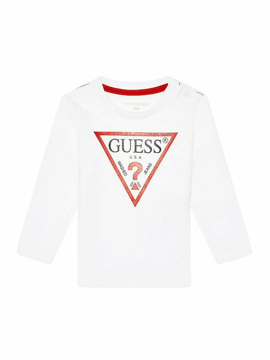 Kids' Shirt Long Sleeve White