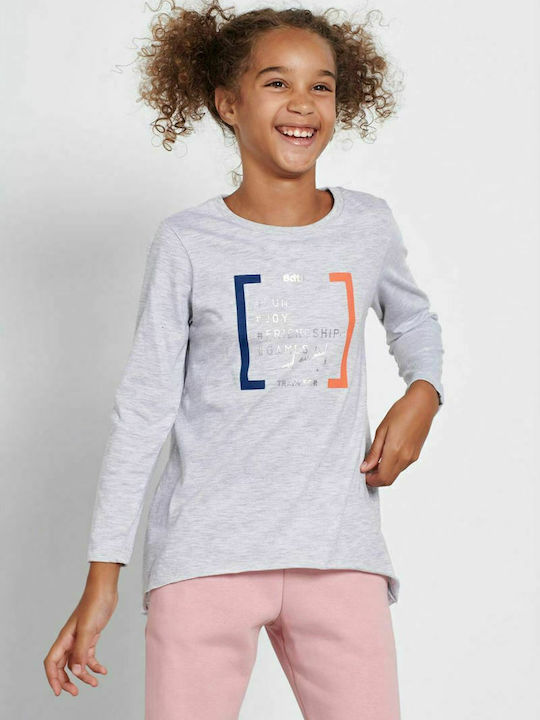 Kids' Shirt Long Sleeve Gray