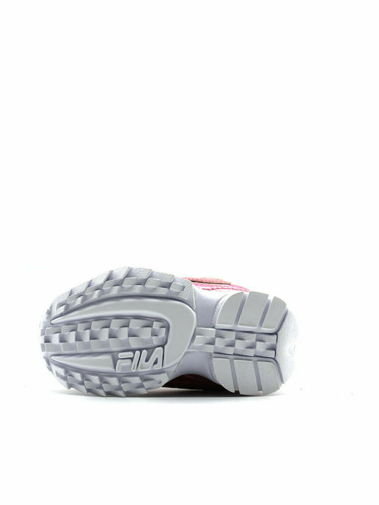 Disruptor E Παιδικά Sneakers με Σκρατς Ροζ