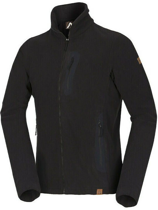 Franklin Men's Fleece Cardigan Black