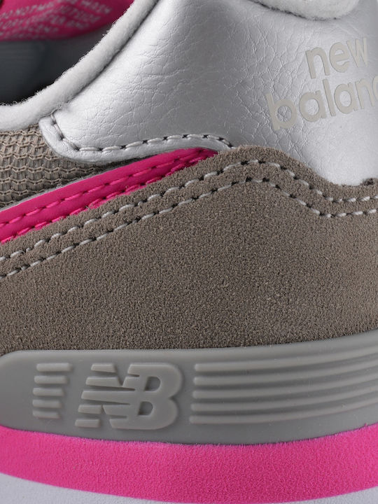 Lifestyle Παιδικά Sneakers με Σκρατς Γκρι