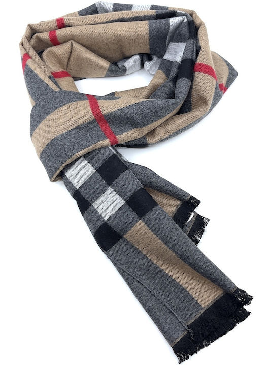 Men's Cashmere Scarf Beige