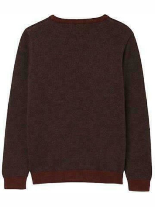 Kids' Shirt Long Sleeve Burgundy