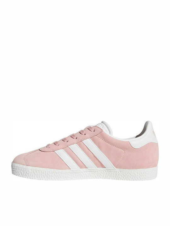 Adidas Παιδικά Sneakers Gazelle Icey Pink / Cloud White / Gold Metallic