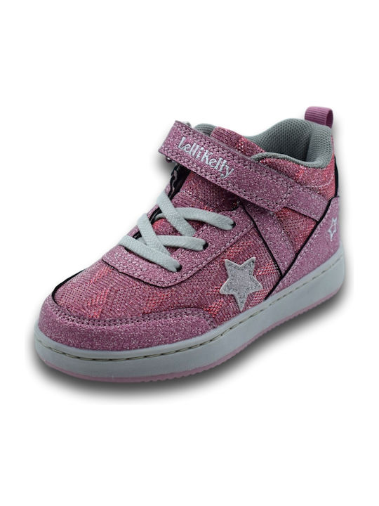 Lelli Kelly Kids Sneakers High Jasmine LK5826HC01 Pink LK5826-HC01