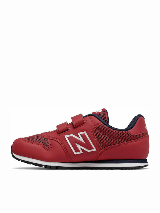 Kids Sneakers with Scratch Burgundy