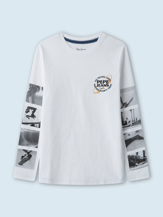 Kids' Shirt Long Sleeve White Austin