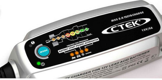 CTEK MXS 5.0 Test & Charge Car Battery Charger 12V