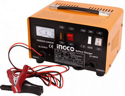 Ingco Φορτιστής Μπαταρίας Αυτοκινήτου 12/24V