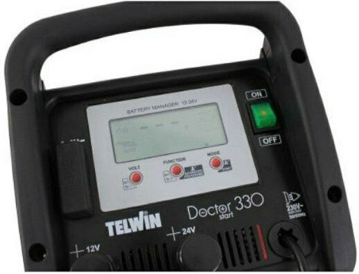 Telwin Doctor Start 330 Car Battery Charger & Maintainer 300A 12/24V 12/24V