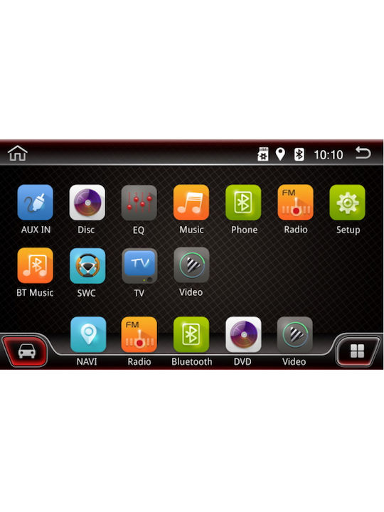 Digital IQ Автомобилна Аудио Система (Блутут/USB/AUX/WiFi/GPS/Apple-Carplay/Android-Auto) с Тъчскрийн 6.5"