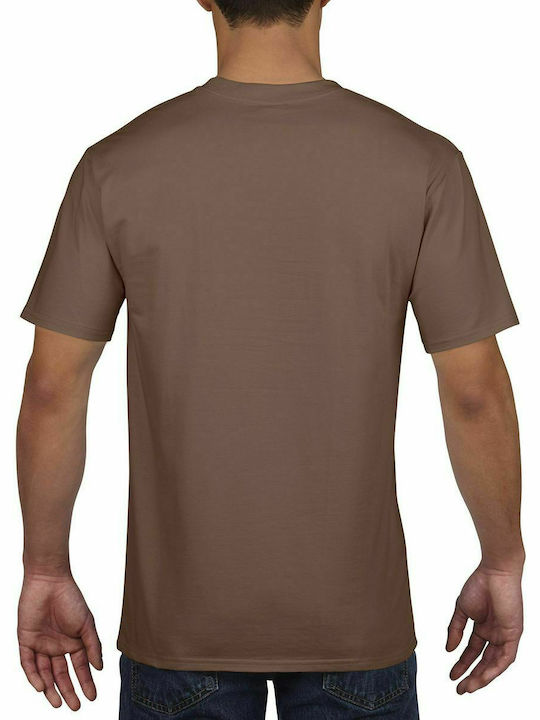 Gildan Men's Short Sleeve Promotional T-Shirt Chestnut 4100-084