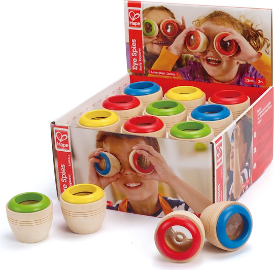 Hape Wooden Kaleidoscope Early Explorer Eye Spies for 3+ Years (Various Designs) 1pc