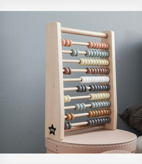 Kids Concept Άβακας Αριθμητήριο Άβακας από Ξύλο για 3+ Ετών