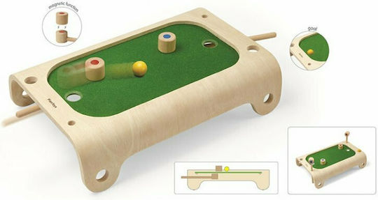 Plan Toys Ξύλινο Επιτραπέζιο Φλιπεράκι Μαγνητικό Χόκεϊ για 3+ Ετών