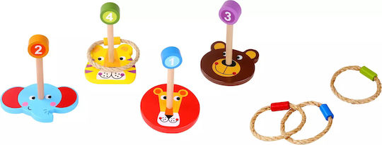 Viga Toys Παιχνίδι Ρίψης Στόχου Εξωτερικού Χώρου Animals Ring Toss
