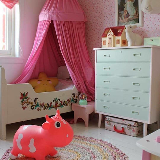 Kidzzfarm Hop Hop Cow Bella for 1+ years Years Pink 40cm.