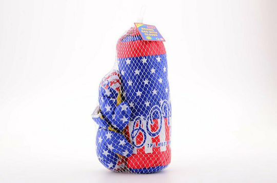 Johntoy Indoor Sports Toy Boxing Bag with Gloves