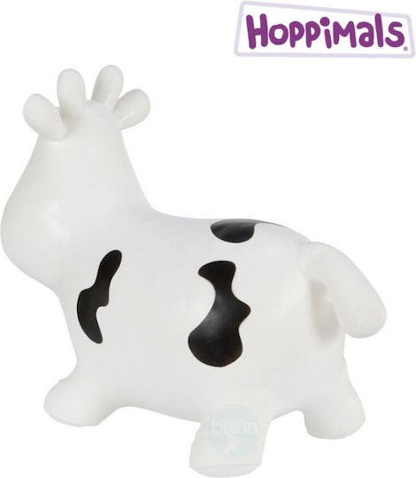 Hoppimals Χοπ Χοπ Αγελάδα Αγελαδίτσα για 1+ Ετών Λευκό 50εκ.