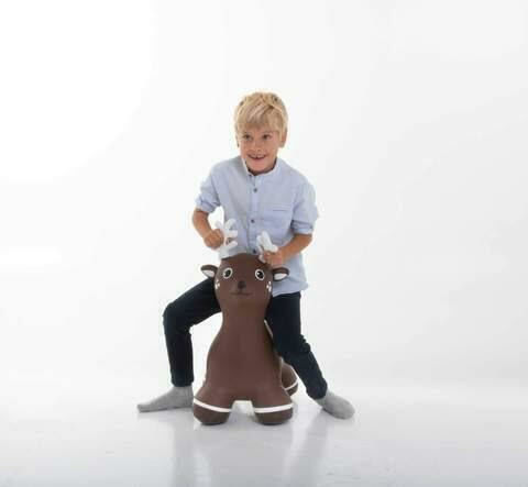 Gerardo’s Toys Hop Hop Deer for 1+ years Years Brown 18cm.