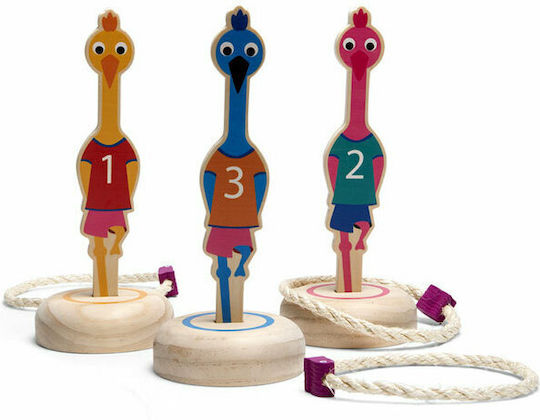 BS Toys Game Target Practice Indoor Ring Toss Birds