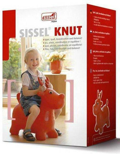 Sissel Хоп Хоп Елен Седалка Bouncing Elk за 1+ години Години Червен